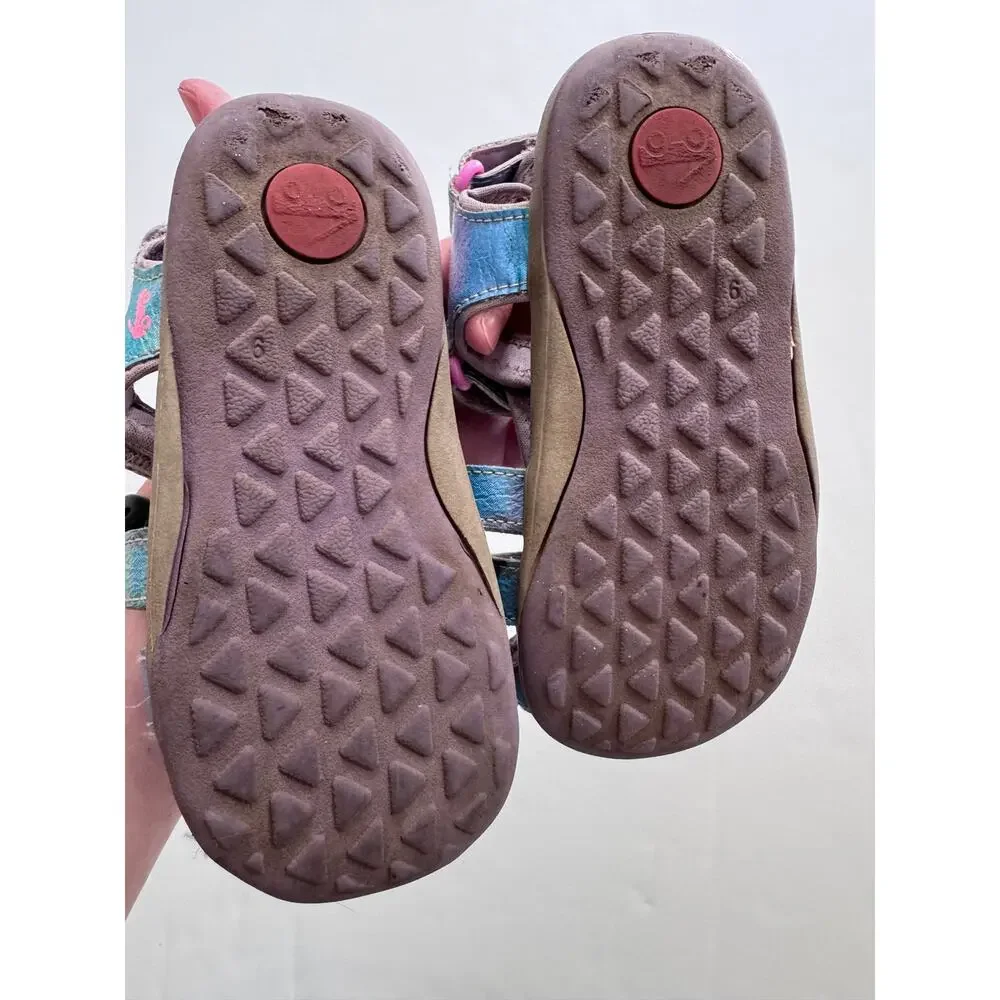 See Kai Run Paley II sandals in iridescent blue
